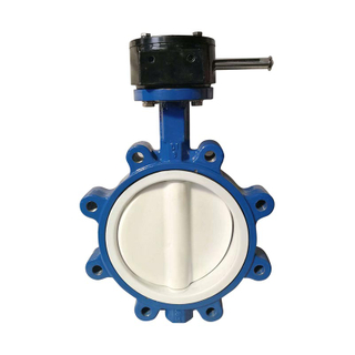 Cast Iron with Ptfe Seat Lug Butterfly Valve 