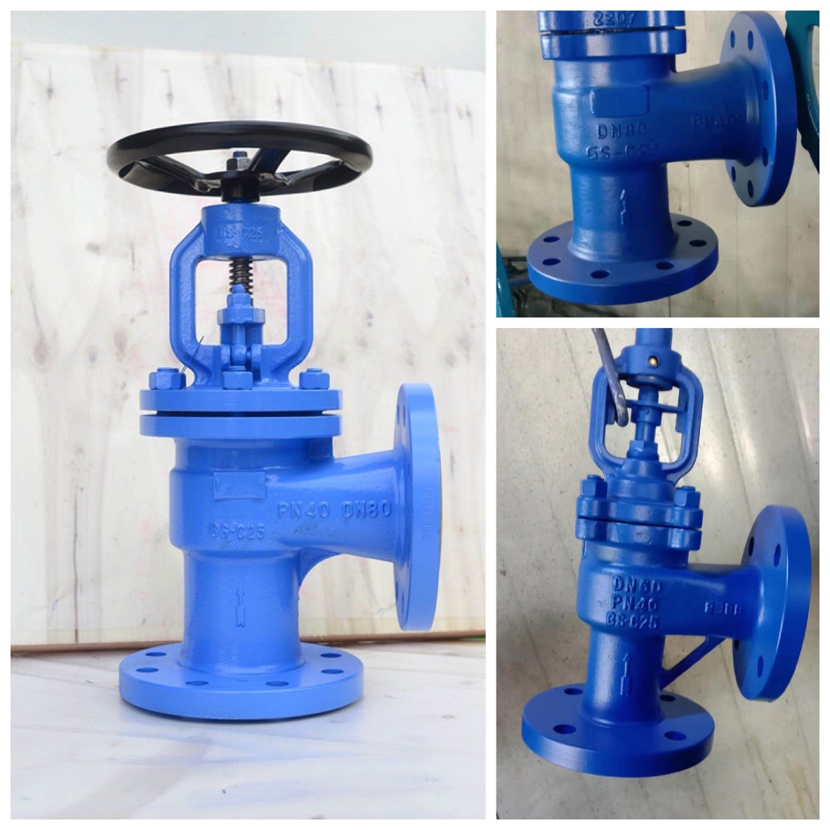 Angle Globe Valve Cast Steel Pn From China Manufacturer Pg Valves