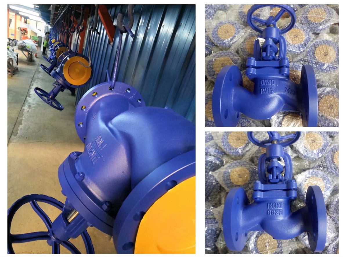 Cast Iron Globe Valve 6 inch Pn16 Flange Type from China manufacturer ...